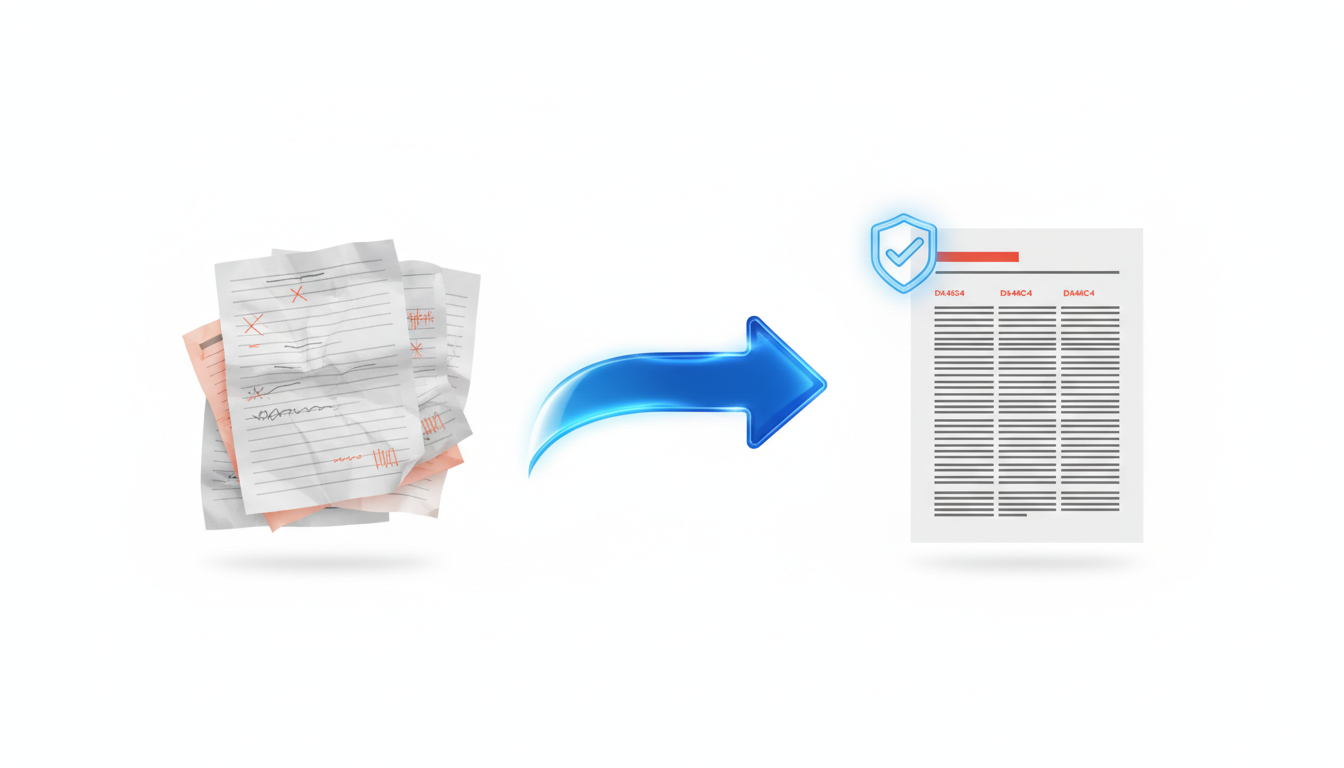 Illustration for Step 2: Format Transcripts for Professionalism