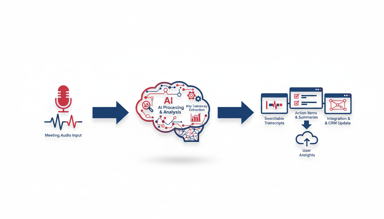 Illustration for How AI Meeting Intelligence Platforms Work