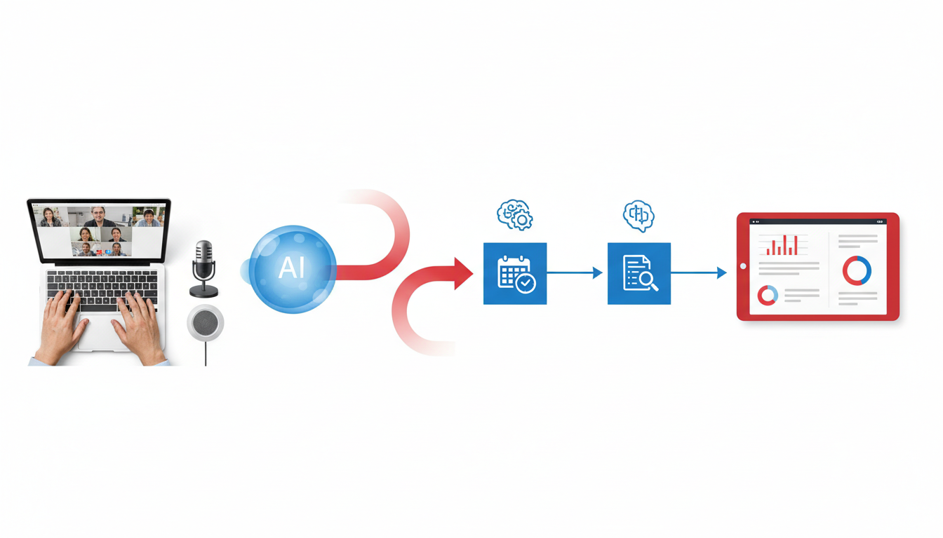 Illustration for The AI-Powered Meeting Workflow