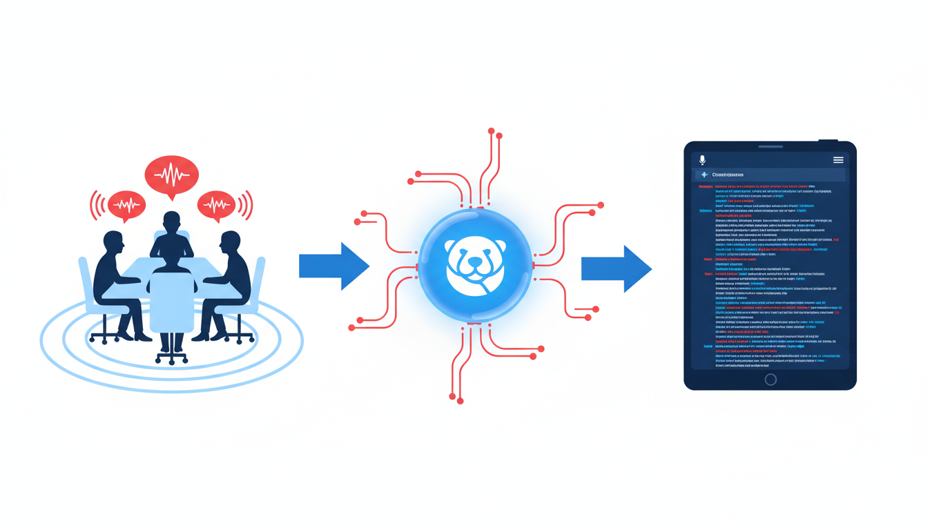 Illustration for 2. Otter.ai — Best for Meeting Transcription