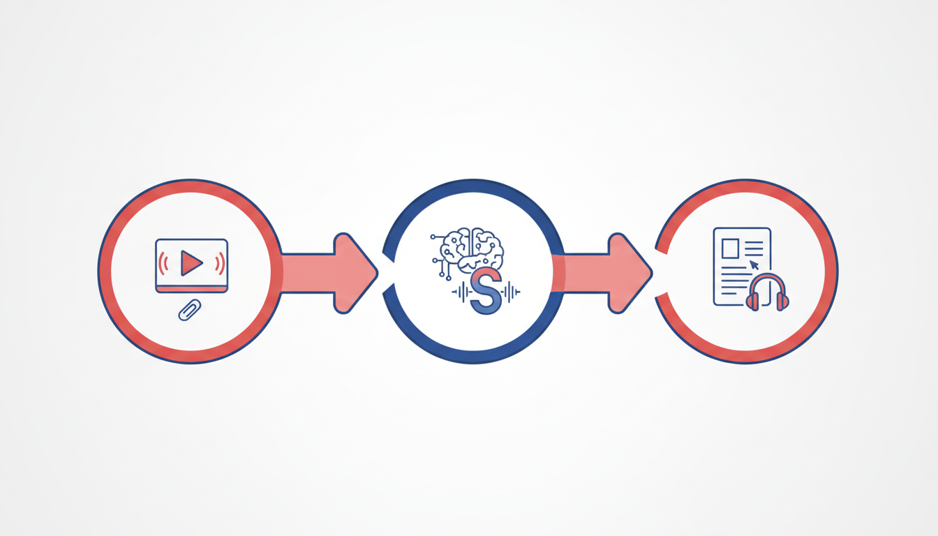 Illustration for Step-by-Step: Transcribe a Video for Free with DeepScribe