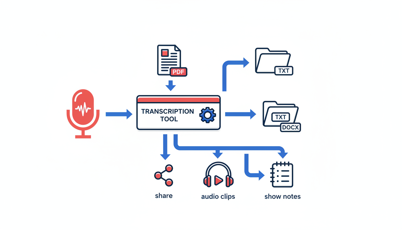 Illustration for Exporting and Repurposing Options