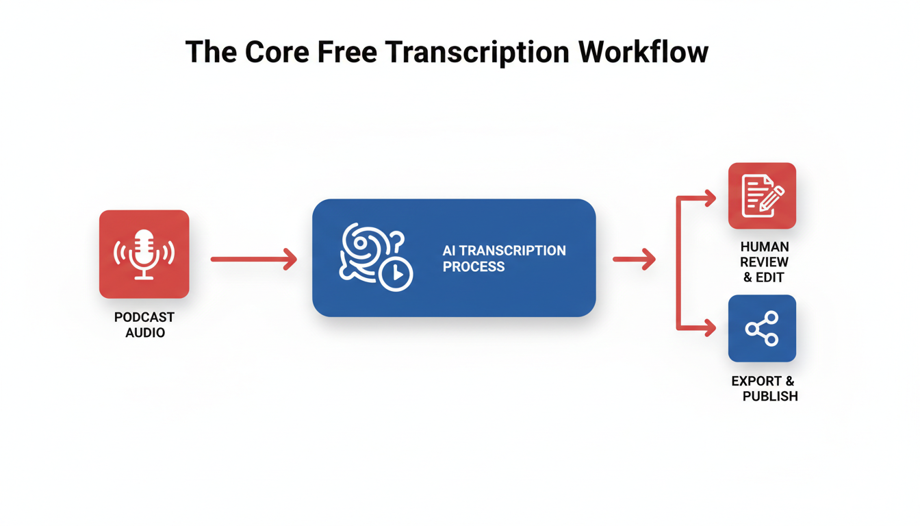 Illustration for The Core Free Transcription Workflow