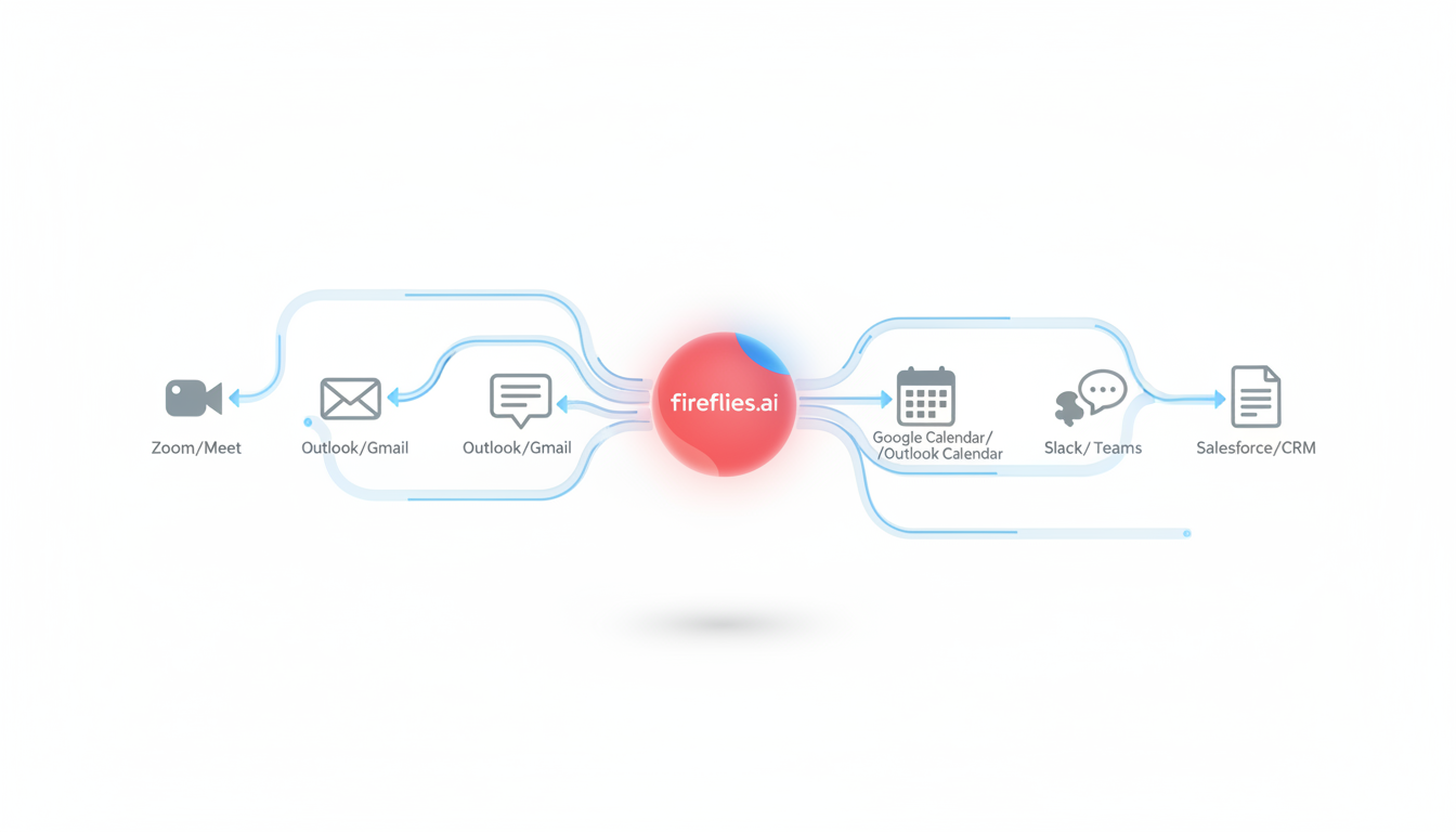 Illustration for 2. Fireflies.ai — Best for Seamless Integrations