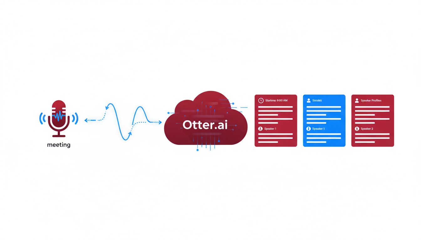 Illustration for 3. Otter.ai: Best for Meeting Transcripts