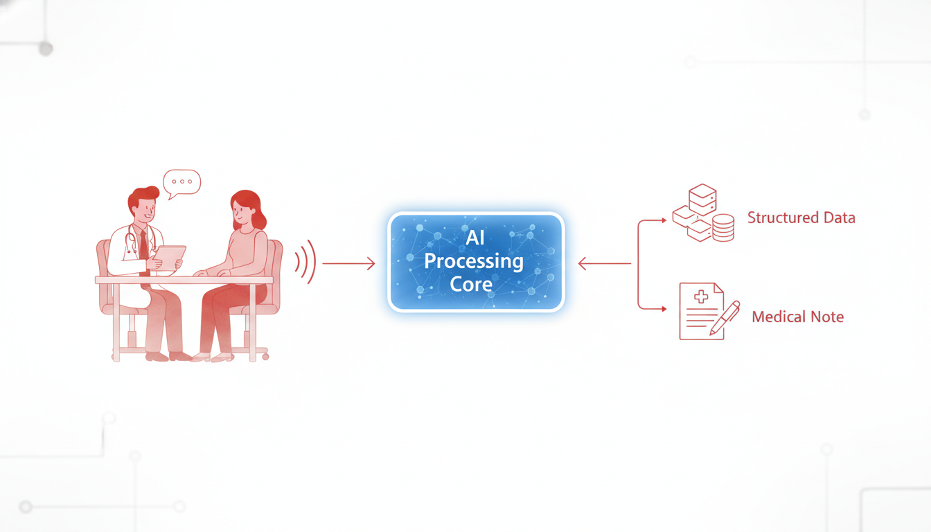 Illustration for DeepScribe in Action: A Complete Workflow Example
