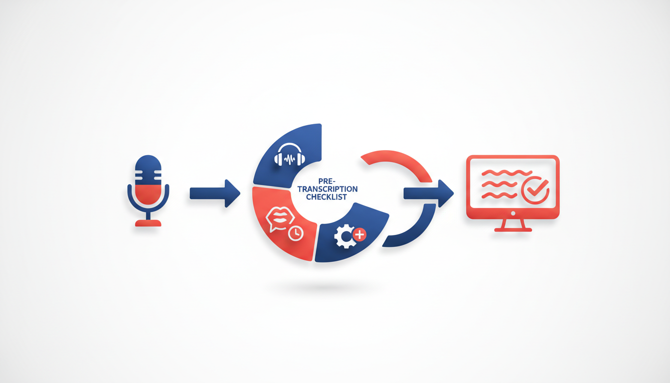 Illustration for Preparing for Accurate Transcription