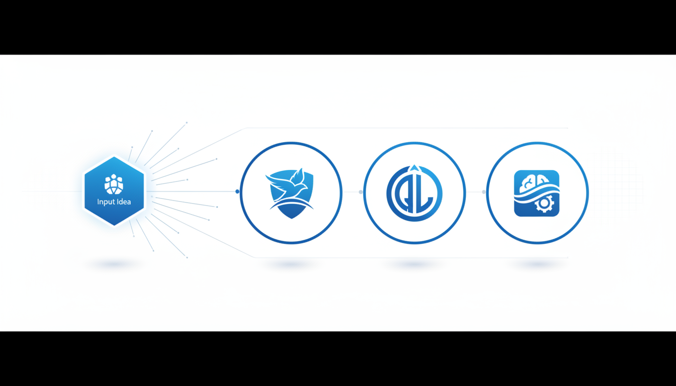 Illustration for Generating Multiple Options with Quicklogo
