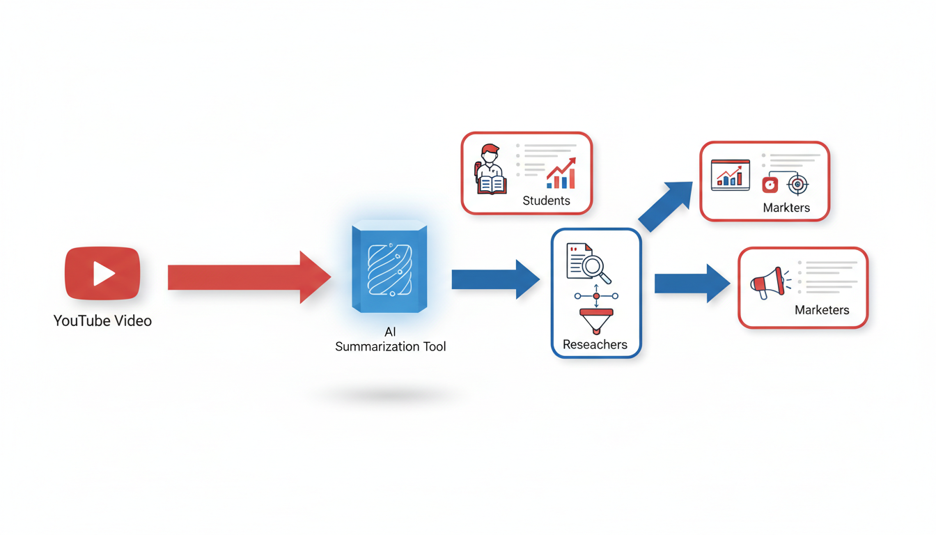 Illustration for Use-Case Mini-Guides: Students, Researchers, and Marketers