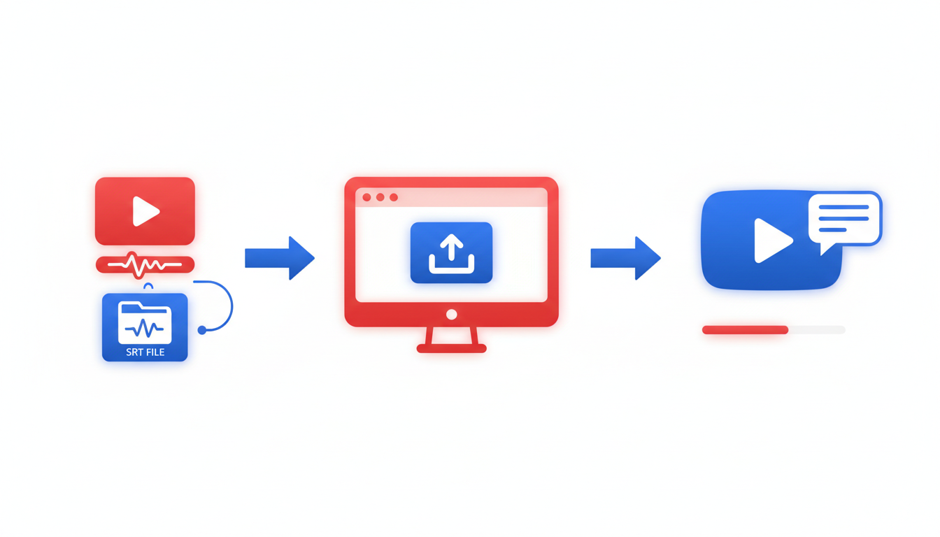 Illustration for Uploading Your SRT to YouTube: A Step-by-Step Guide