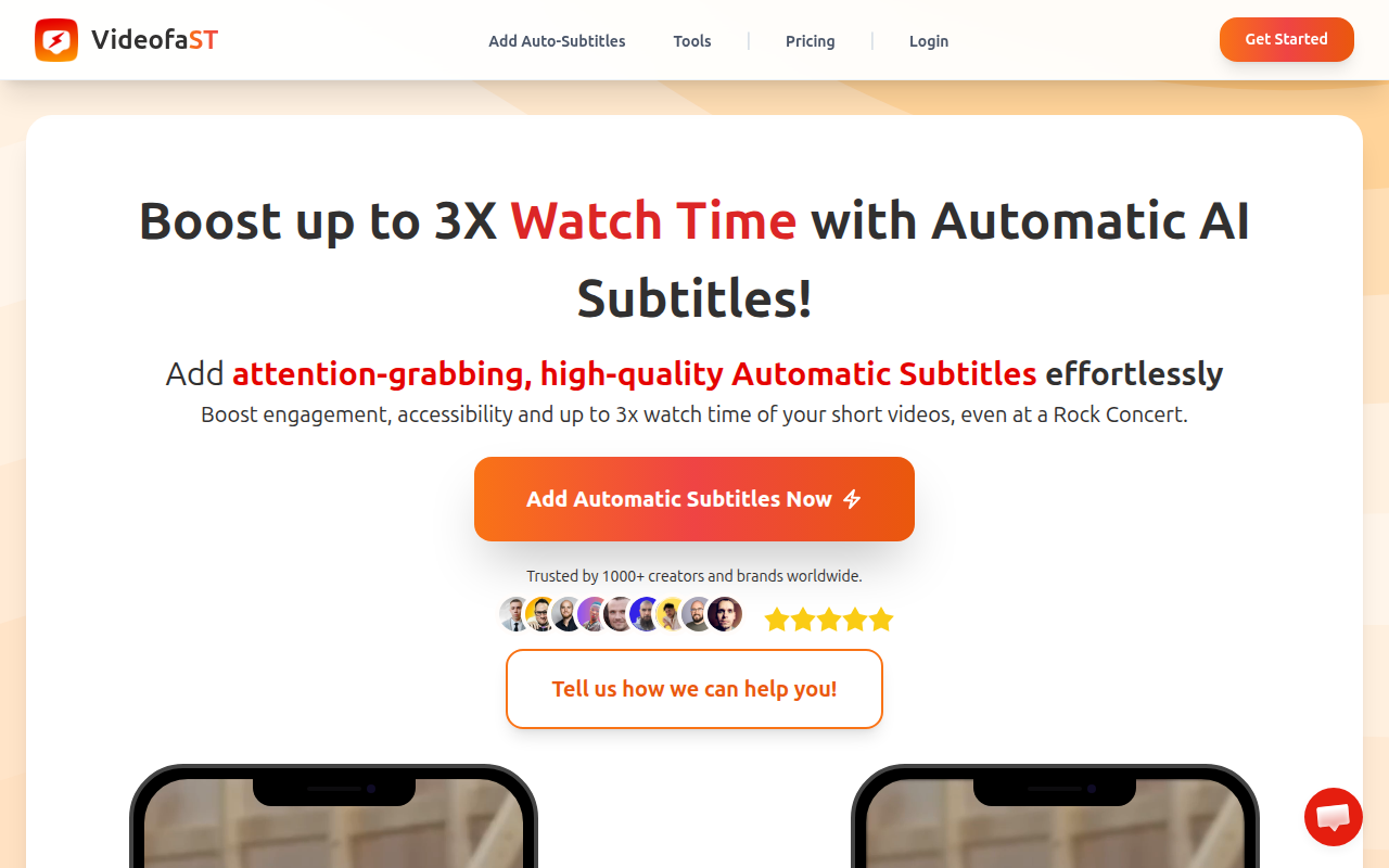 Videofa.st product screenshot