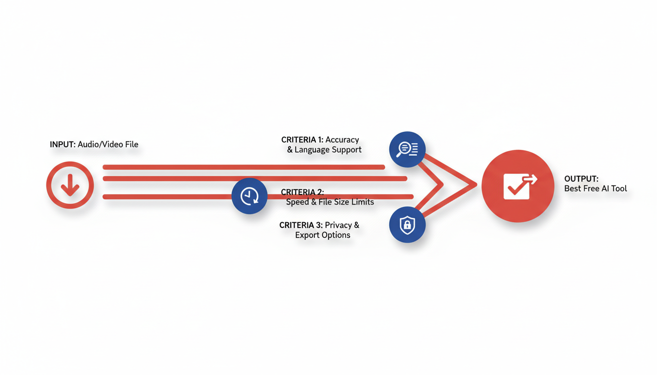 Illustration for How to Choose Free AI Transcription Tools