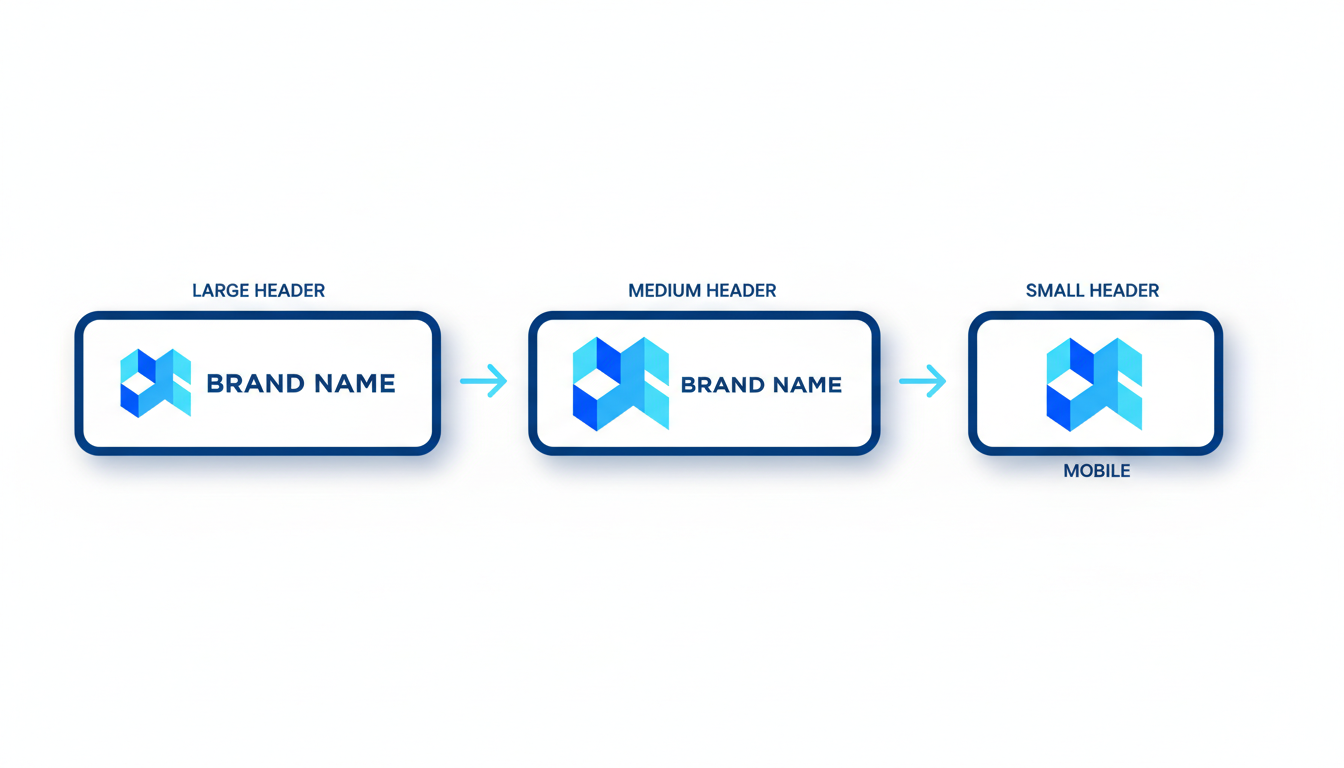 Illustration for Choosing the Right Logo for Website Headers