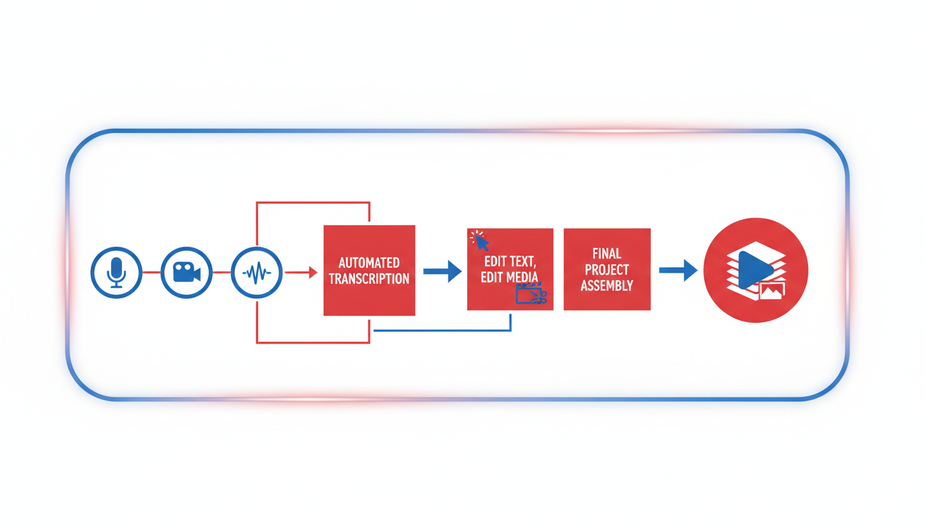 Illustration for 3. Descript — Best for Creative Projects