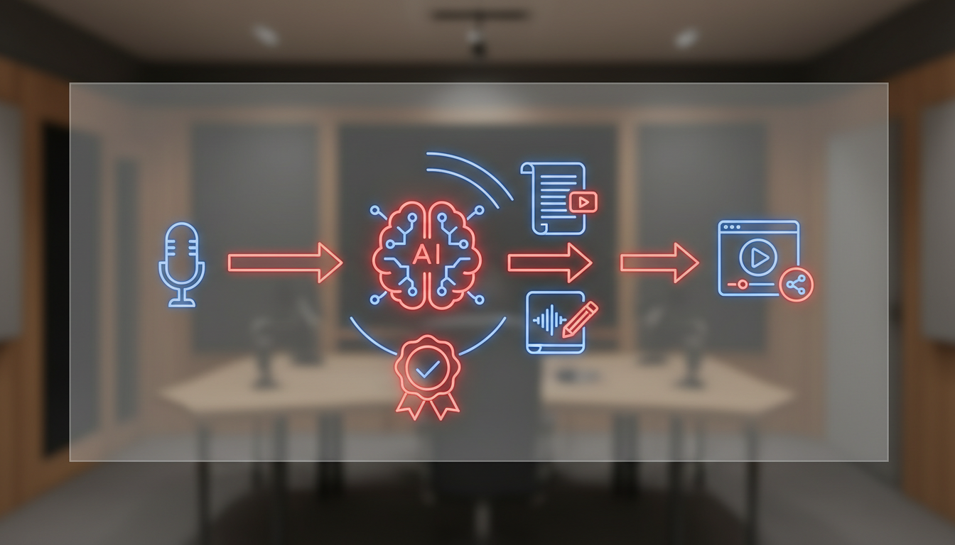 Illustration for 1. DeepScribe — The Podcaster’s Choice