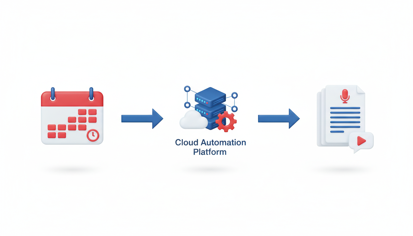 Illustration for Understanding Calendar-First Meeting Transcript Automation